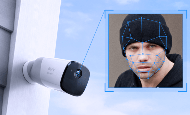 camara seguridad reconocimiento facial